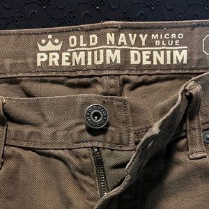 Old Navy Micro Blue Premium Denim in Brown